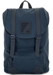 Вместительный синий рюкзак с широкими лямками Superdry