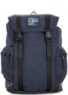 Вместительный текстильный рюкзак с одним отделом Superdry
