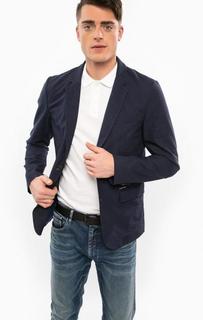 Синий пиджак на пуговицах Calvin Klein Jeans
