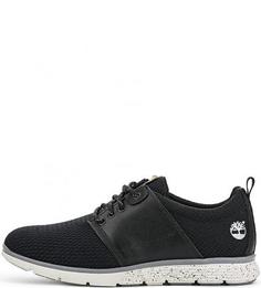 Текстильные кроссовки с кожаными берцами Timberland