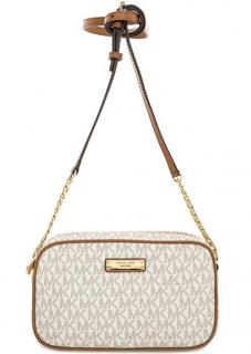 Сумка через плечо с монограммой бренда Michael Michael Kors