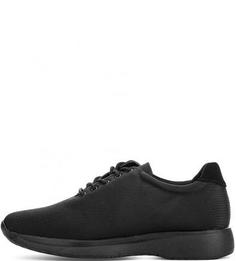 Черные текстильные кроссовки Vagabond