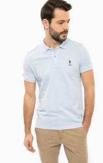 Хлопковая футболка поло U.S. Polo Assn.