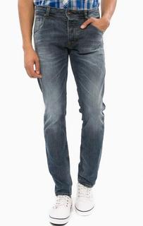 Зауженные джинсы с заломами Mustang