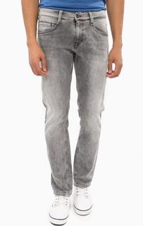 Зауженные серые джинсы с низкой посадкой Mustang