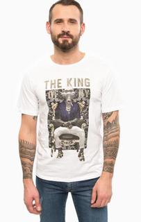 Хлопковая футболка с круглым вырезом Trussardi Jeans