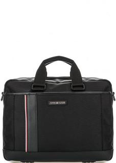 Текстильная сумка с широким плечевым ремнем Tommy Hilfiger