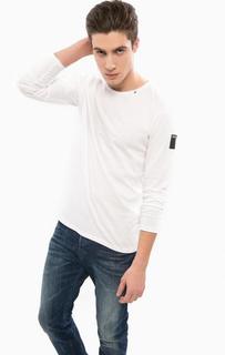 Хлопковая футболка с длинными рукавами Replay