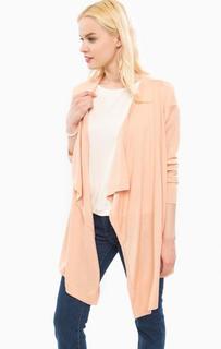 Удлиненный кардиган бежевого цвета Trussardi Jeans
