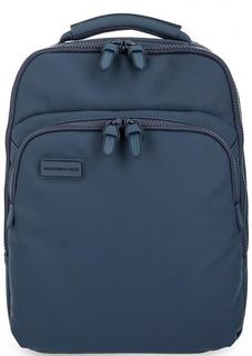 Синий рюкзак с одним отделом на молнии Mandarina Duck
