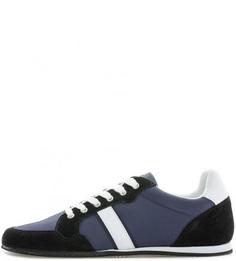 Летние кроссовки из текстиля и замши Trussardi Jeans