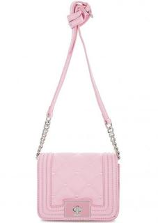 Маленькая розовая сумка через плечо Blugirl
