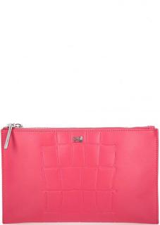 Кожаный клатч с двумя отделами Cavalli Class