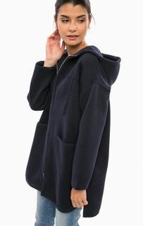 Кардиган из хлопка на молнии с капюшоном Stefanel