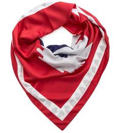 Платок красного цвета Trussardi Jeans