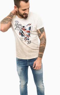Футболка с короткими рукавами Pepe Jeans