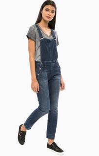 Синий джинсовый комбинезон G Star RAW