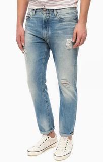 Зауженные джинсы с рваными деталями Hilfiger Denim