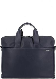 Кожаная сумка с короткими ручками Mandarina Duck