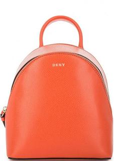 Кожаный рюкзак с двумя отделами Dkny