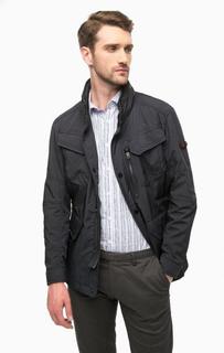 Синяя куртка с карманами Strellson