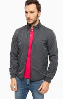 Ветровка синего цвета с отверстием для наушников Selected