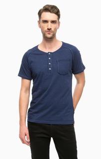 Хлопковая футболка с карманом Strellson