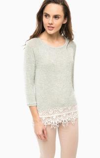 Тонкий джемпер с кружевом Vero Moda