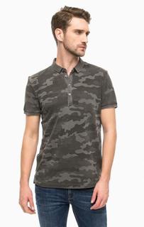 Футболка поло камуфляжной расцветки Strellson