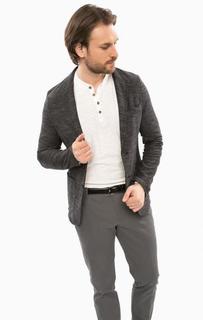 Серый пиджак с накладными карманами Cinque