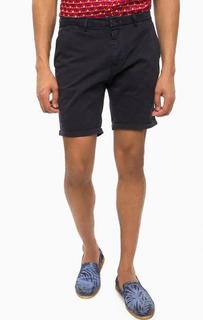 Шорты из хлопка синего цвета Scotch&Soda