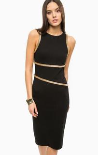 Длинное черное платье без рукавов Marciano Guess