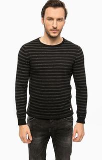 Джемпер в полоску с круглым вырезом Jack & Jones
