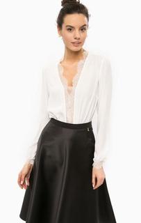 Блуза-боди с кружевными вставками Patrizia Pepe