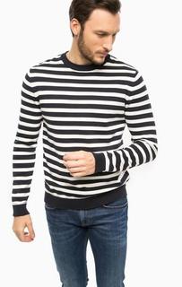 Хлопковый джемпер в полоску Jack & Jones