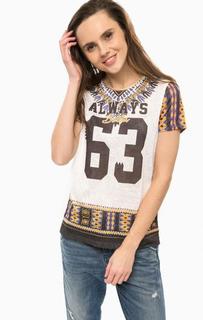 Футболка с принтом Only