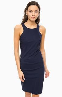 Синее трикотажное платье Patrizia Pepe