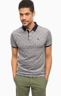 Футболка поло из хлопка в горошек Scotch&Soda