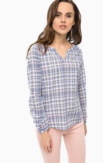 Хлопковая блуза с длинными рукавами Mustang