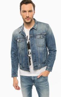 Джинсовая куртка на болтах Calvin Klein Jeans