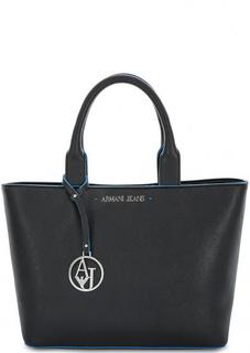 Черная сумка с одним отделом Armani Jeans