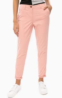 Розовые хлопковые чиносы Calvin Klein Jeans