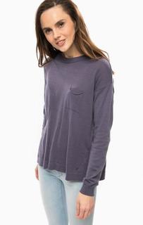 Синий джемпер с круглым вырезом Mustang