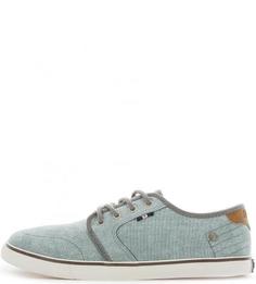 Синие кеды с контрастной вставкой Wrangler