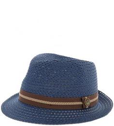 Синяя плетеная шляпа Goorin Bros.