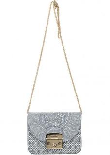 Маленькая кожаная сумка через плечо Furla