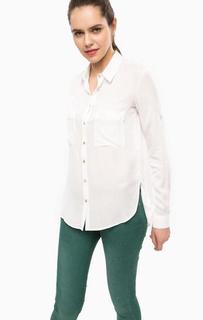 Базовая блуза из вискозы на пуговицах Alcott
