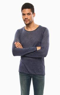 Тонкий джемпер синего цвета Calvin Klein Jeans