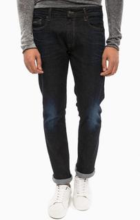 Зауженные джинсы с заломами Calvin Klein Jeans
