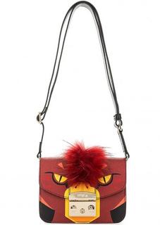 Маленькая кожаная сумка через плечо Furla